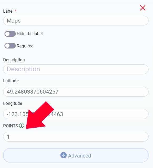 Map Form Completed كيفية تثبيت واستخدام اختيار الموقع (الجغرافية) مع منشئ النموذج السهل ...