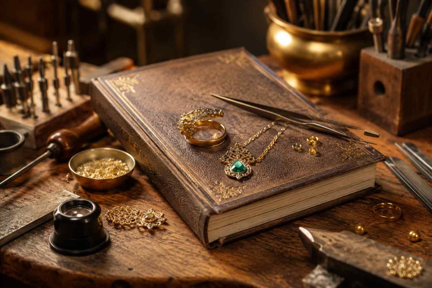 دليل عملي لاختيار الكتاب المناسب لتعلّم صياغة الذهب